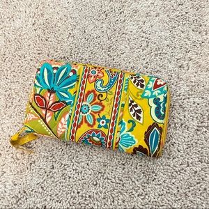 Vera Bradley Zip Wallet Provencal Yellow